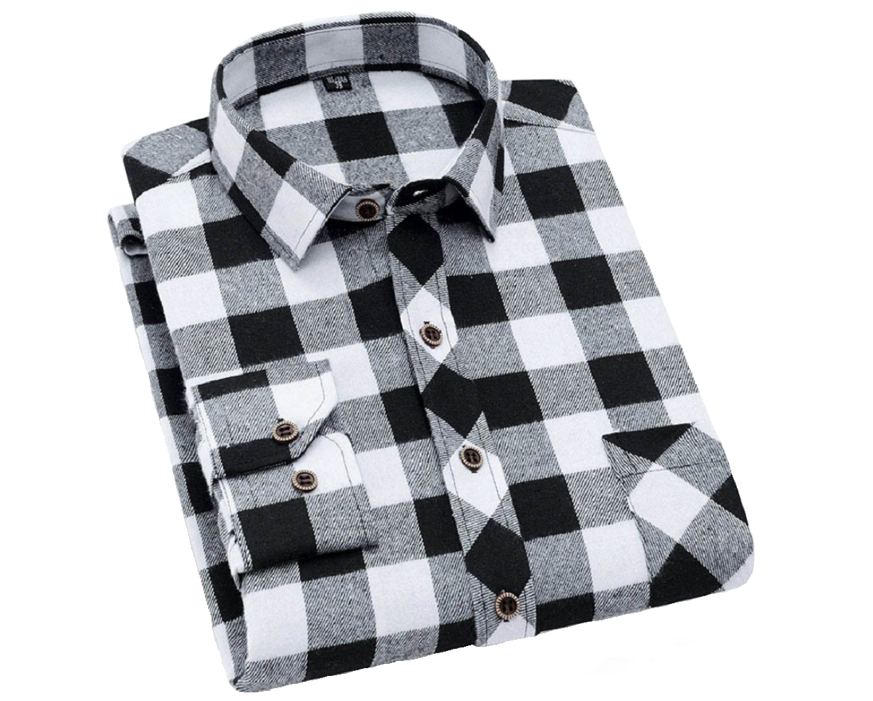 Camisa leñadora negra best sale